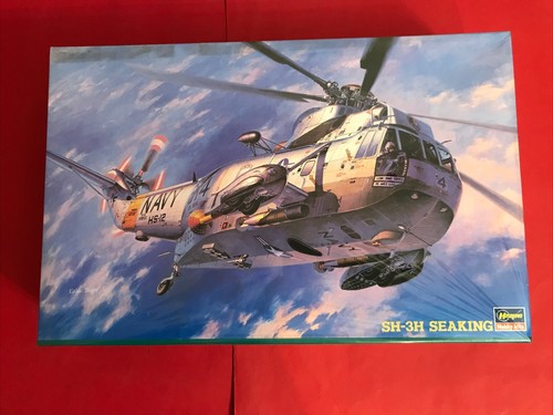 HASEGAWA 1:48 SH-3H Sea King Helicopter Model Kit 07201 COMPLETE