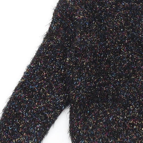 Miss Evie Girls Black Polyester Blend Jumper Size 9-10 Years - Picture 9 of 10