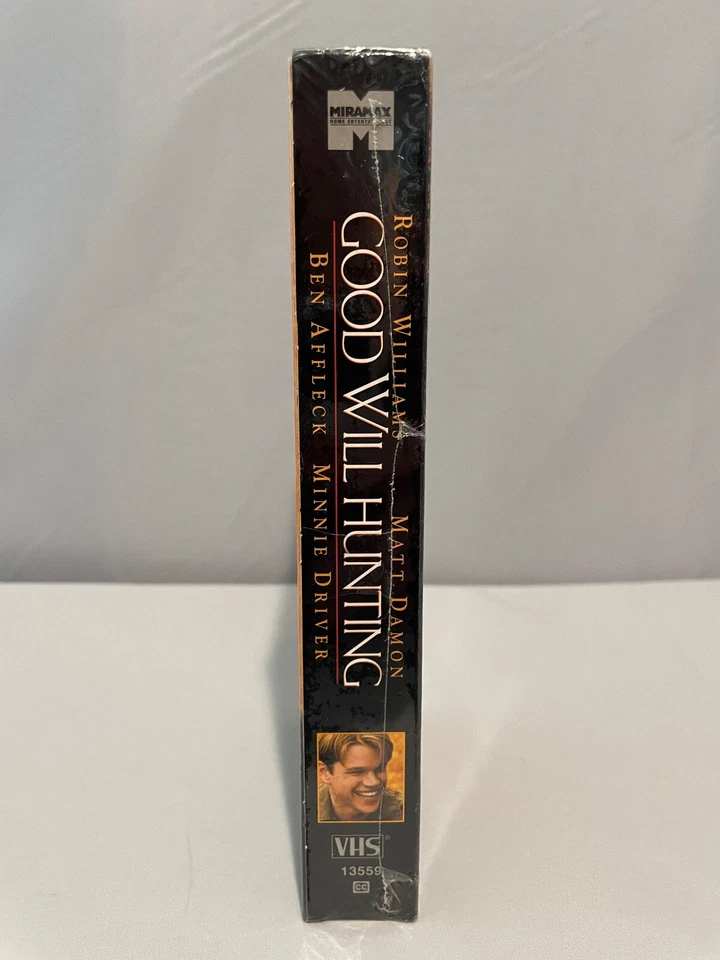 Good Will Hunting VHS Brand New Factory Sealed with Watermarks Robin Williams - Image 4 of 4