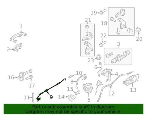 Cable utilitario original Ford Explorer Police Interceptor 2016-2019 DB5Z-7821850-A Foto 2 de 2