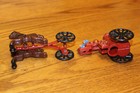 Vintage Cast Iron Horse Drawn Pumper Truck no — photo 4