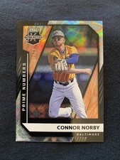 2021 Panini Elite Extra Edition - Connor Norby #41 Prime Numbers B /70 (RC)