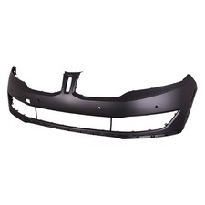 New CAPA Unpainted Front Bumper Cover Replaces FA1Z17757CPTM With Tow hook hole
