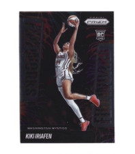 2025 Panini Prizm WNBA Kiki Iriafen #13 Fireworks Insert - Washington Mystics RC