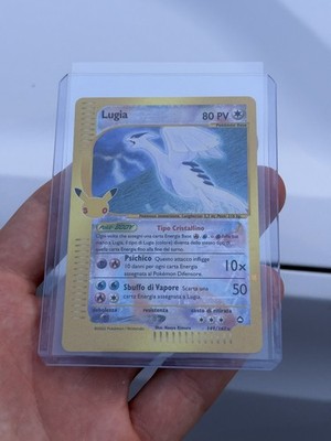 Lugia 149/147 Crystal - 30th Anniversary ITA - Holo Gold Rare