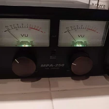 RadioShack MPA-250 PA Stereo Amplifier Fan Cooled 250 Watt Amp Tested NICE! COND