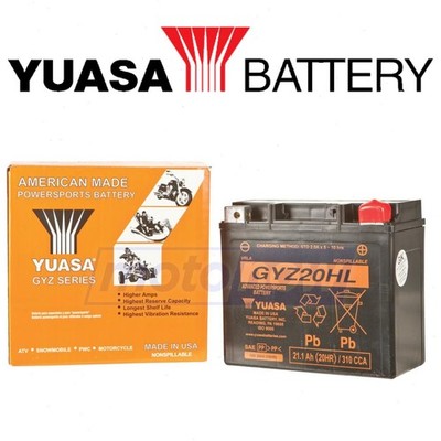 Yuasa GYZ Series Battery for 2016-2018 Ski-Doo Renegade Adrenaline E-TEC 600 zl
