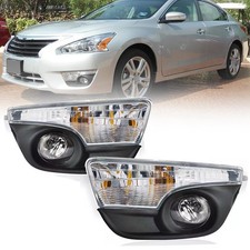 Full Set Fog Light Turn Signal Lampcoverwiring Kit For Nissan Altima 2013-2015 Full Set Fog Light Turn Signal Lampcoverwiring Kit For Nissan Altima 2013-2015