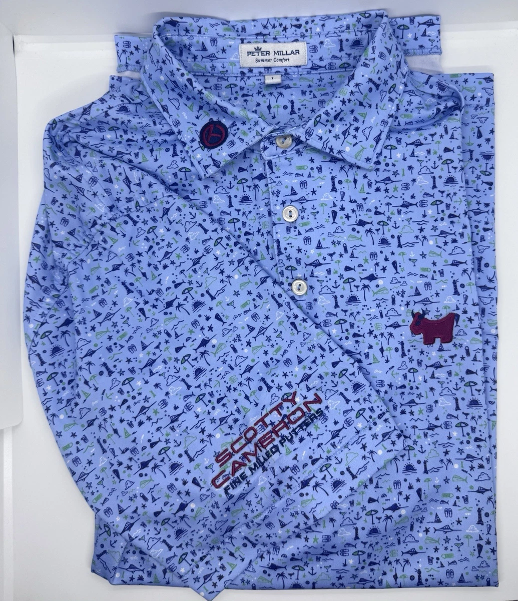 Scotty Cameron Size L Short Sleeve Golf Shirts & Tops for Men for