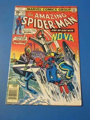 Amazing Spider-man #171 Bronze age Nova VF- Beauty  Wow