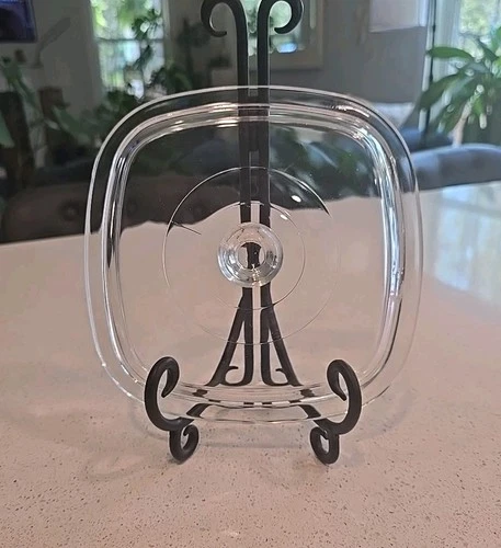 Corning Ware Replacement Clear Lid Pyrex P-7-C Casserole Small Knob P7C - CHIP