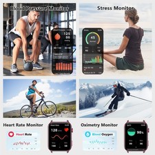 2026 Smart Watch For Men/Women, Waterproof Smartwatch Bluetooth iPhone Samsung 5