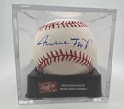 Willie Mays Signed Rawlings Major League Baseball Verified ~MLB Authentication