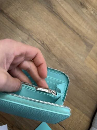 Tiffany & Co Large Travel Continental Wallet Zipped Coin Purse RRP £460 - Picture 7 of 8