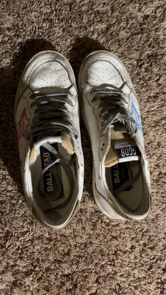 Golden Goose Ball Star Women's Sneakers Size 38.0 - Image 3 of 4