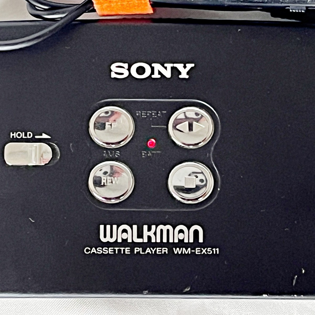 SONY WM-EX511 1994 Black W/accessories Walkman Cassette Player MIJ