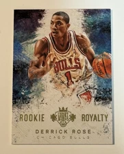 2014-15 Panini Court Kings Derrick Rose Rookie Royalty SSP Case Hit