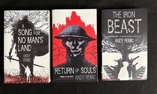 NEW* A SONG FOR NO MAN'S LAND 1-3 Iron Beast, Return of Souls by Andy Remic NEW* A SONG FOR NO MAN'S LAND 1-3 Iron Beast, Return of Souls by Andy Remic