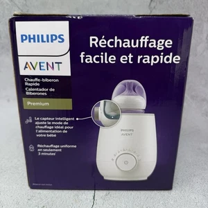 Nouveau Philips Avent Premium Fast Bottle Warmer Smart Temperature Control Water