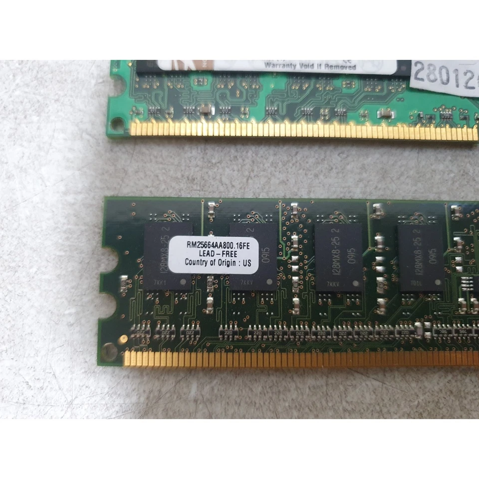 Lot 2 Kingston KVR800D2N5/1G Memory Module 1GB & Rendition RM25664AA800.16FE 2GB - Image 3 of 4