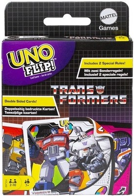 MATTEL  UNO Flip Transformers HXJ49 Spielakarten Sammeln NEU & OVP
