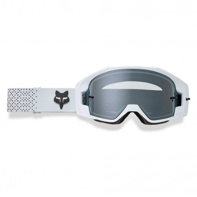 FOX (MX26) Goggles - VUE CORE (White) Dark Grey Lens