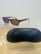 RAY-BAN brown & pink PRESCRIPTION RECTANGLE glasses frame MOD: RB 5150 2126 NUN