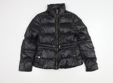 Giacca donna Zara nera puffer taglia S per inverno