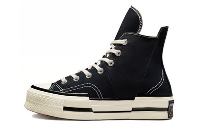 Converse Chuck Taylor All Star 70 Hi Plus Canvas Black White - A00916C Size