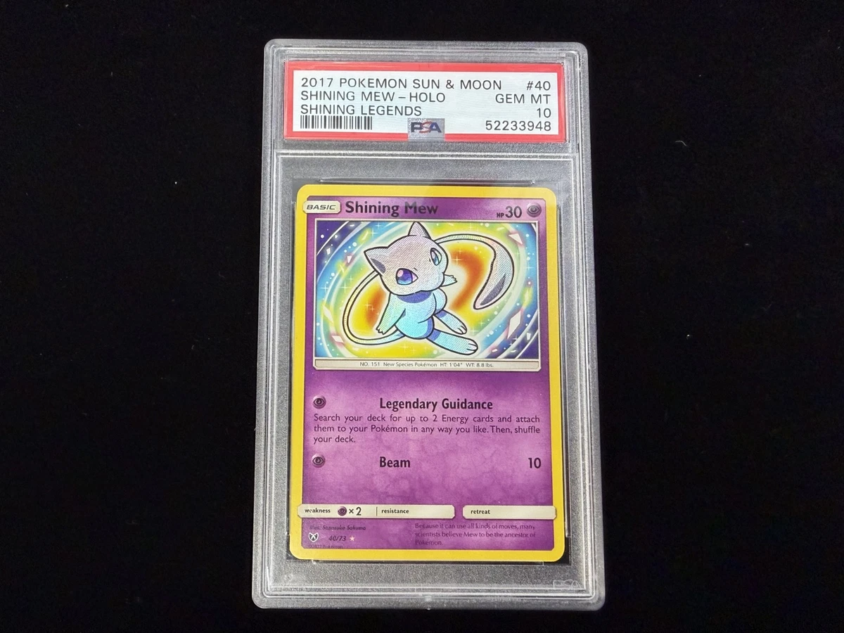 Pokémon TCG Professional Sports Authenticator (PSA) Shiny Holo
