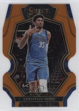 2022-23 Panini Select Premier Level Orange Prizm Die-Cut /65 Christian Wood 1u6