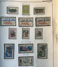 🦬 MAURITANIE - Lot de timbres Neufs et Oblitérés🦬