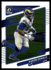 Aaron Donald 2021 Donruss Optic #187 Rams NFL READ FREE SHIPPING AutographDen