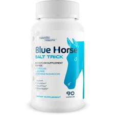 Blue Horse Salt Trick - Our Best Blood Flow Supplement for Men