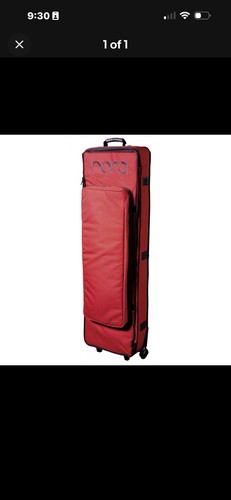 Nord Stage GB88 Nord Logo Gig Bag for 88-Key Piano Keyboards - Red