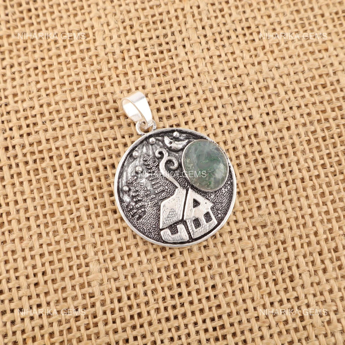 Choker de Pedra Ágata Amarela e Cristais