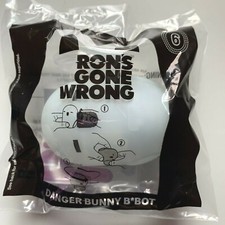 McDonalds 2021 Rons Gone Wrong Danger Bunny B Bot Happy Meal Toy 6 Sealed