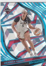 2022 Dearica Hamby Panini WNBA Revolution CUBIC Parallel /50 - #13 Aces