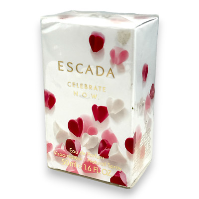 Escada Celebrate N.O.W. Eau De Parfum Natural Spray 50ml/1.6oz. New Sealed