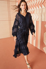 Ulla Johnson Althea Dress - Navy US2