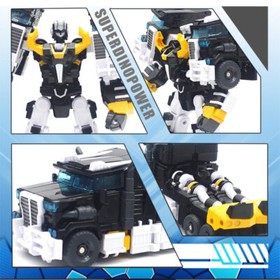 TOBOT V Galaxy Detectives Mini Transform Figure Commander Tank Beast Trail Robot