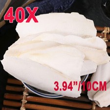 3.94inch 40PCS Cuttlebone Cuttlefish Bone Sepia Fish Bird Food Calcium 4-Bag