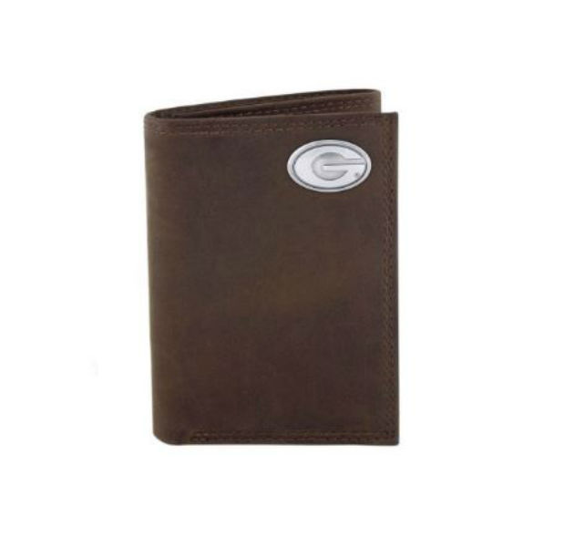 NCAA Georgia Bulldogs Nylon Long Secretary Wallet - Licensed Team Wallet With ID Window & Card Slots