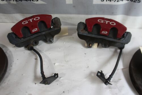 2005 Pontiac GTO Front PBR Brake Calipers w/ Rotors OEM - Picture 2 of 9
