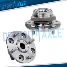 Pair Front Wheel Hubs Bearings Assembly For 1990 - 1997 Honda Accord Acura Cl