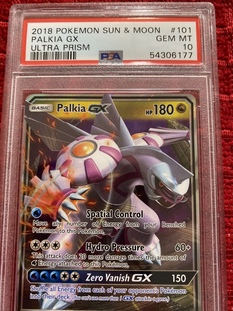 Pokemon Ultra Prism Palkia-GX #101