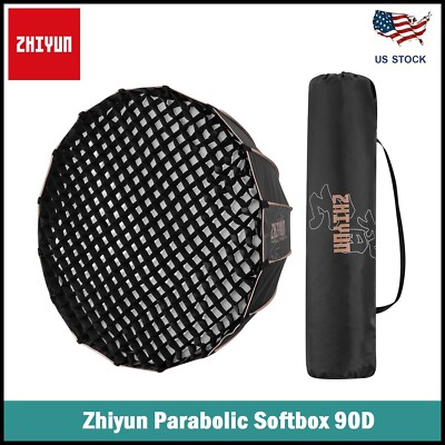 ZHIYUN 35inch/90cm Parabolic Softbox Quick Release Bowens Mount