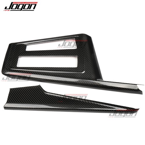 Real Carbon For VW Golf 8 GTI R GTE GTD MK8 2022+ Center Console Gear Cover Trim - Picture 10 of 12