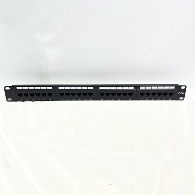 CSE 24-Port Cat5e Patch Panel, Part # P24T-KDA