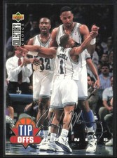 1994-95 Upper Deck Collector's Choice Silver Signature Alonzo Mourning #168 HOF